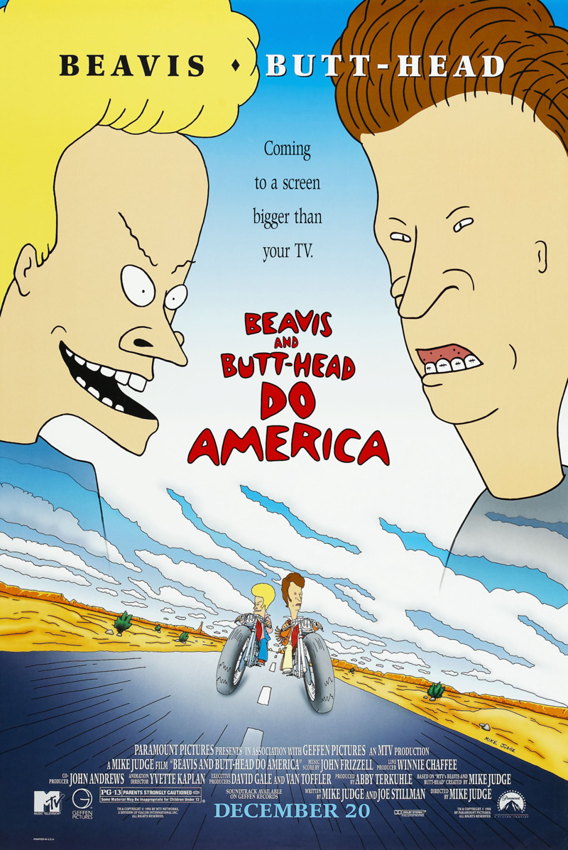 Beavis And Butt Head Do America 1996 English Voice Over