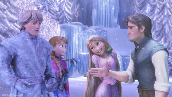 Frozen-and-tangled