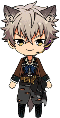Koga Oogami Halloween chibi