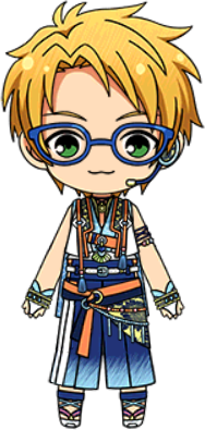 Makoto Yuuki Sunflower Live chibi