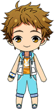 Mitsuru Tenma Summer Lesson Wear chibi
