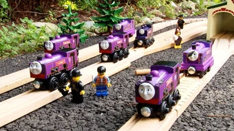 wooden railway culdee