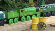 Bear and Henry toil ahead