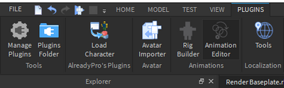 Roblox Studio Plugins Folder