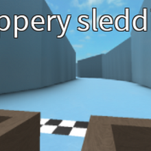 Slippery Sledding Epic Minigames Wikia Fandom - roblox adventures epic mini games slippery slide box racing