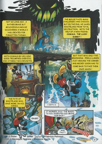 Epic Mickey 2 The Power Of Two Graphic Novel Epic Mickey Wiki