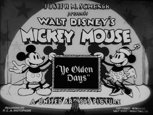 Ye Olden Days