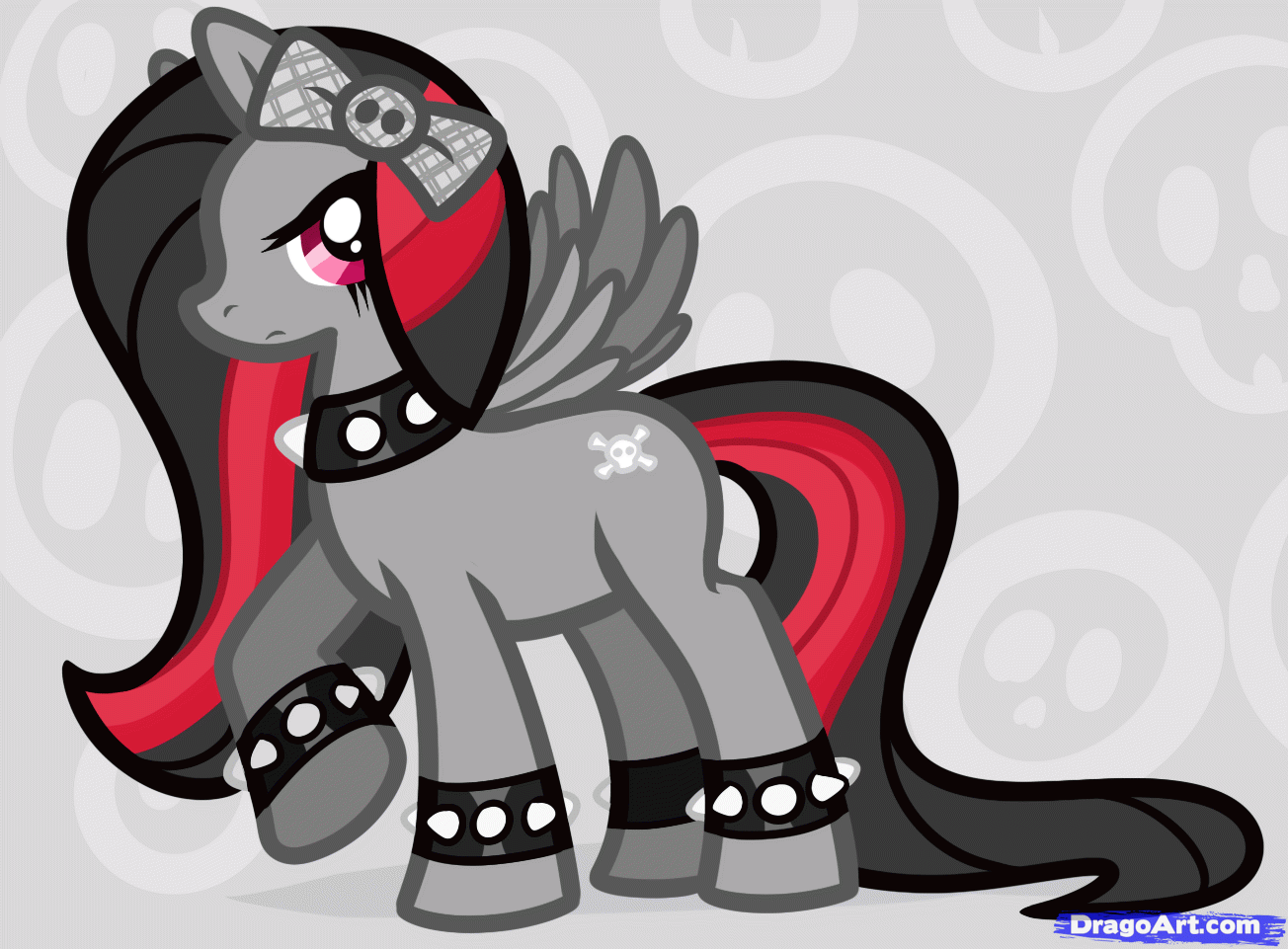 Image result for goth my little pony
