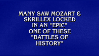 Mozart vs Skrillex Jeopardy
