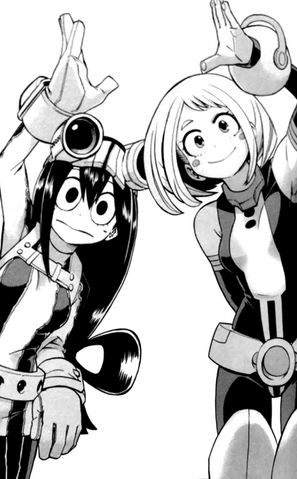 Image - Tsuyu and Uraraka.png | Epic Rap Battles of History Wiki