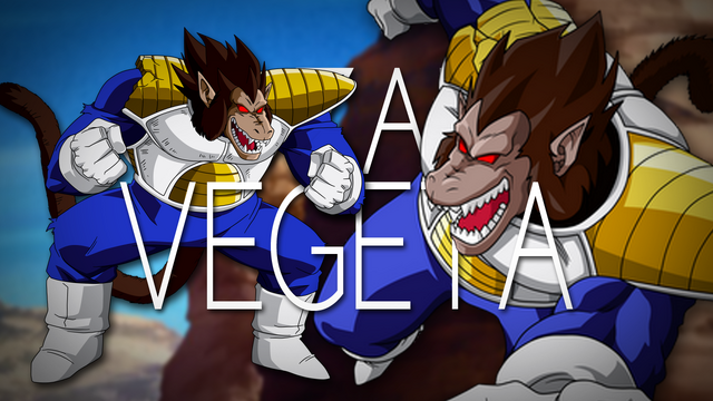 dbz vegeta oozaru