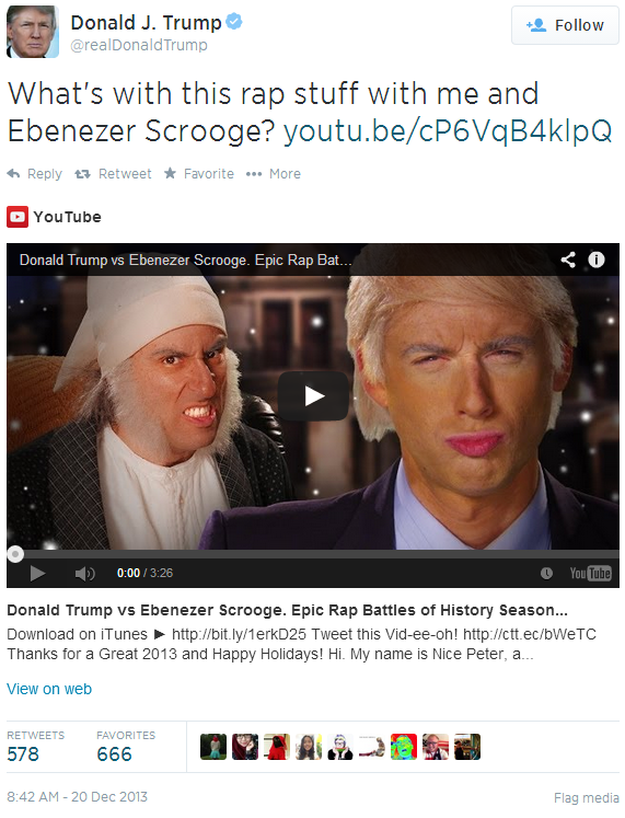 Image - Donald Trump Tweet.png | Epic Rap Battles of ...