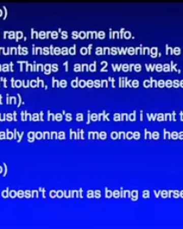 Rap Lines For Roblox Rap Battles