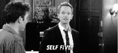 Self-five