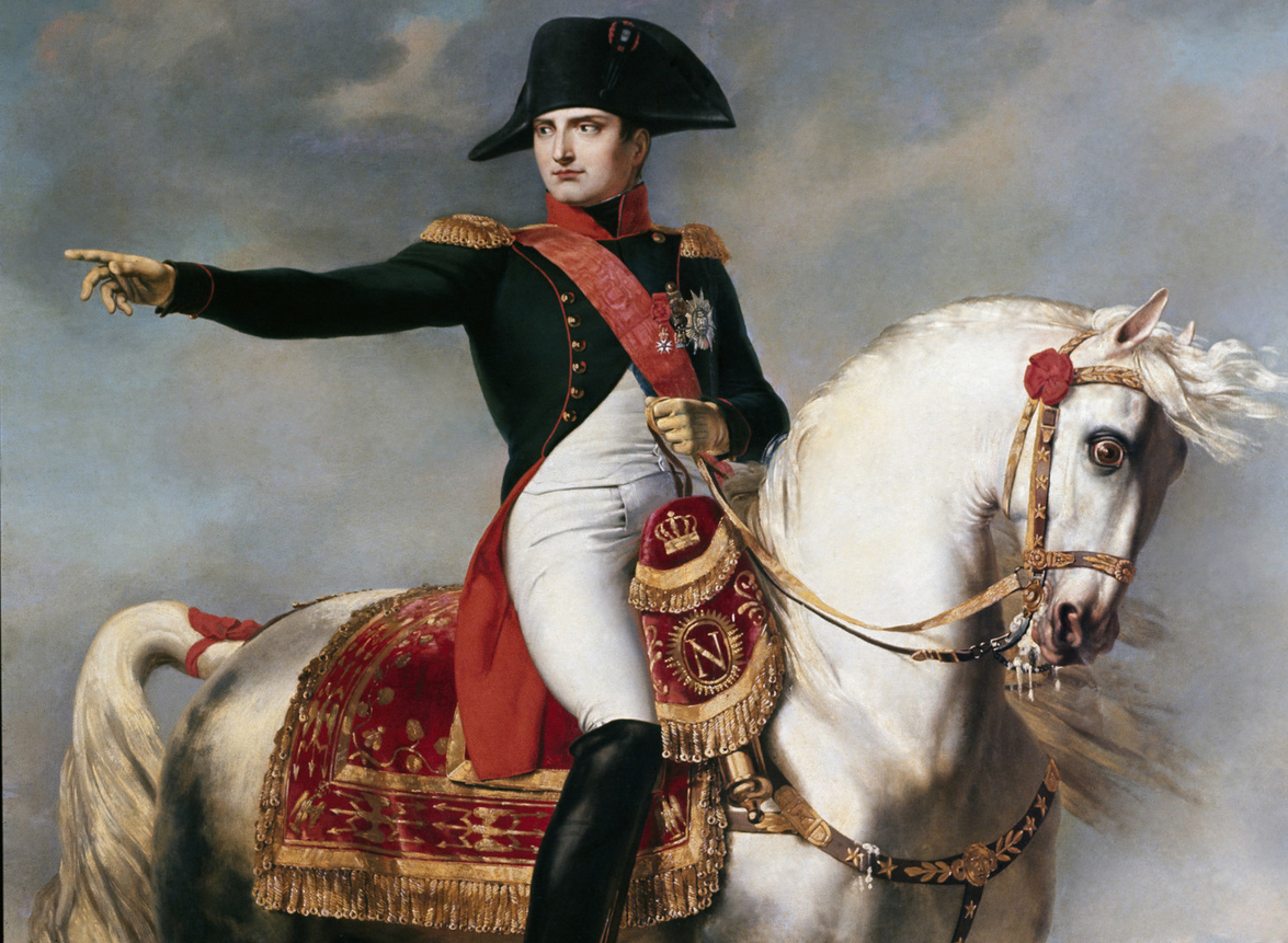 Image result for napoleon bonaparte on horse