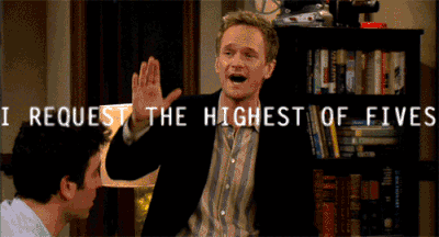 I request the highest of fives