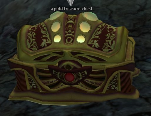 gold treasure chest toy