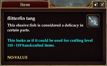 Flitterfin tang