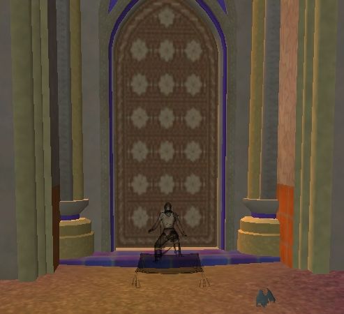 Backtalon Camp door