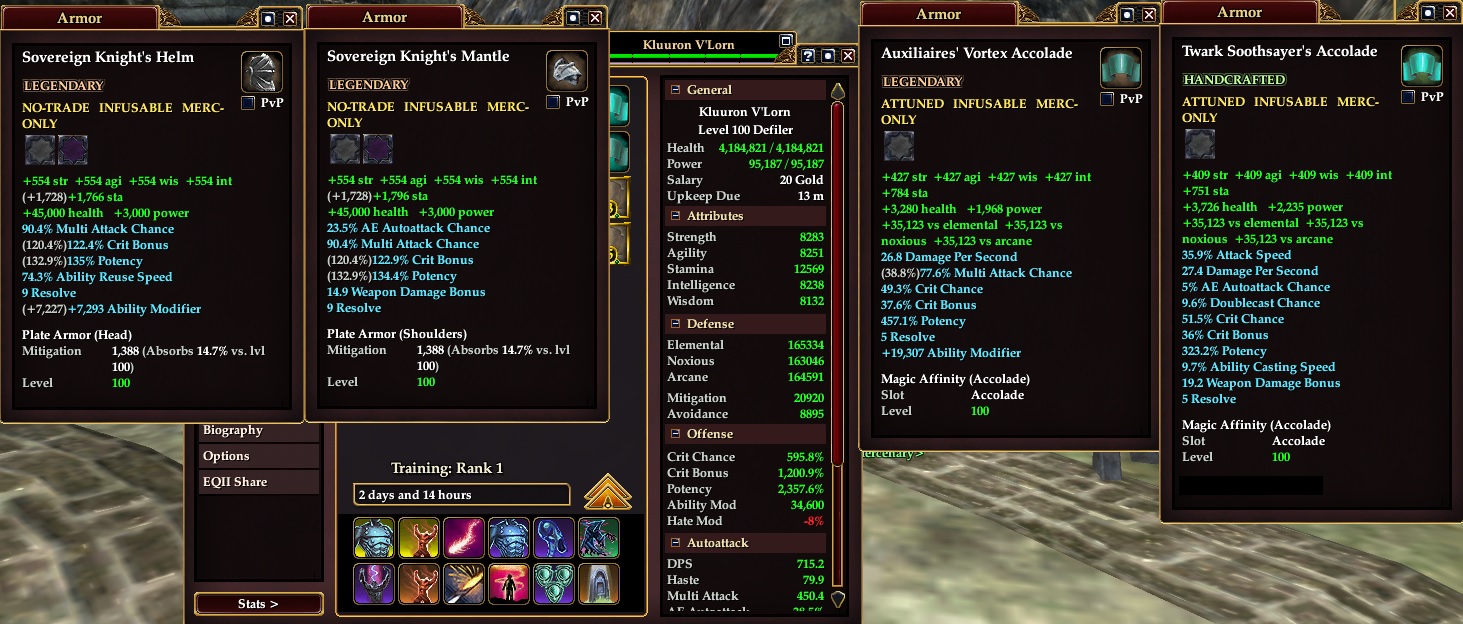 Kluuron fanefan armor atlevel1
