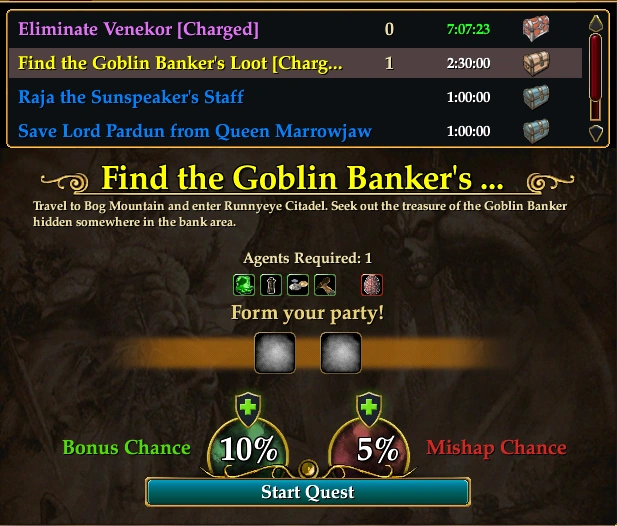 Overseer QuestFind the Goblin Banker's Loot EverQuest 2 Wiki Fandom
