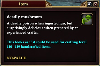 Deadly mushroom