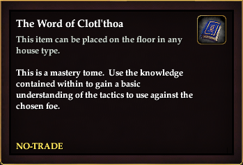 The Word of Clotl'thoa