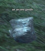 An arcane geode