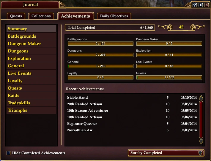 Achievements EverQuest 2 Wiki FANDOM powered by Wikia