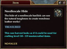 Needlescale Hide