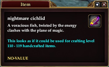 Nightmare cichlid