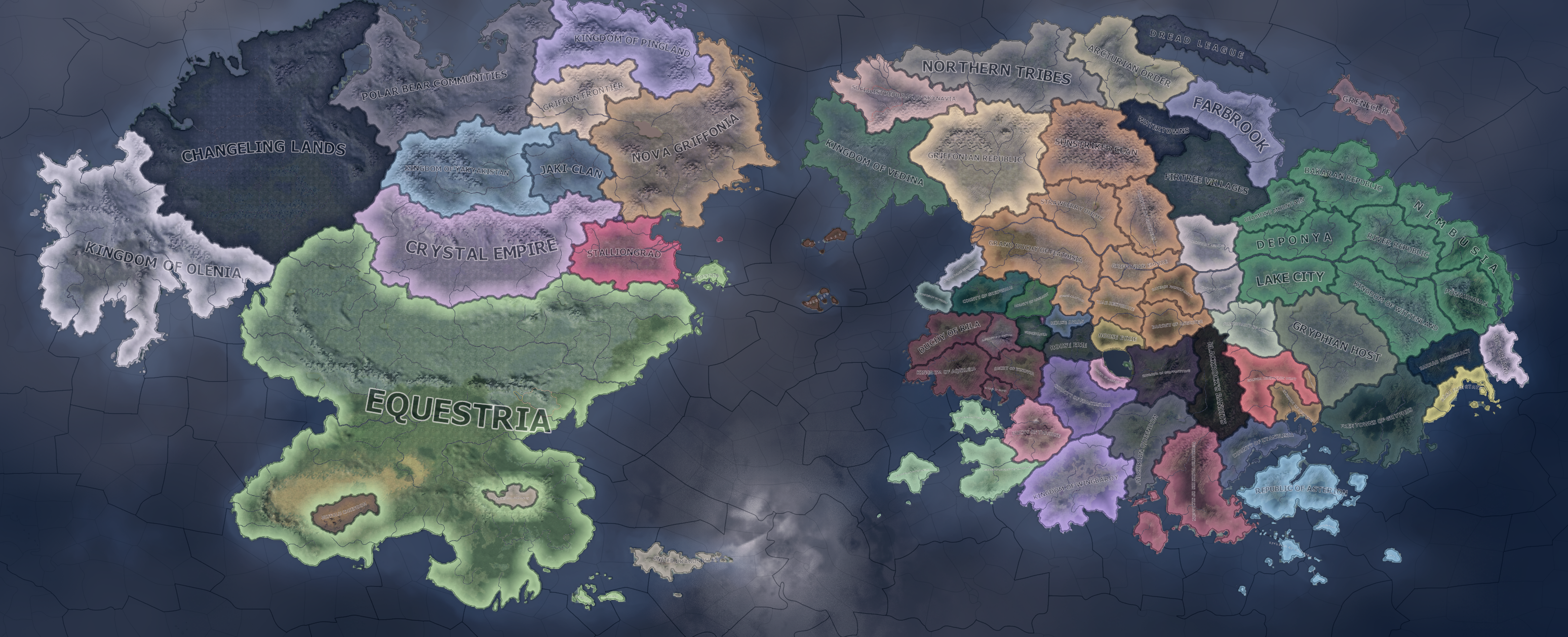 Мир 4 на русском. День Победы 4 Equestria at War. Hoi 4 Equestria at War карта. Hoi 4 Эквестрия. Эквестрия вар hoi 4.