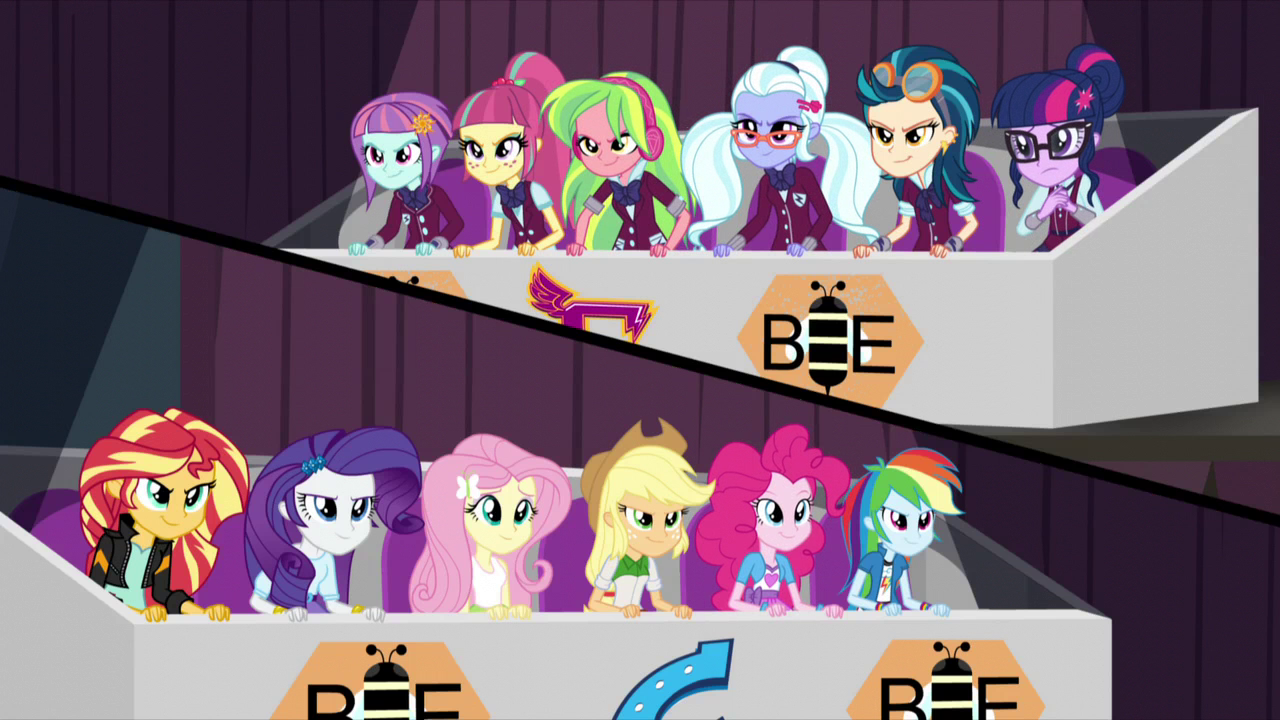 Image - Wonderbolts and Shadowbolts on opposing sides EG3 