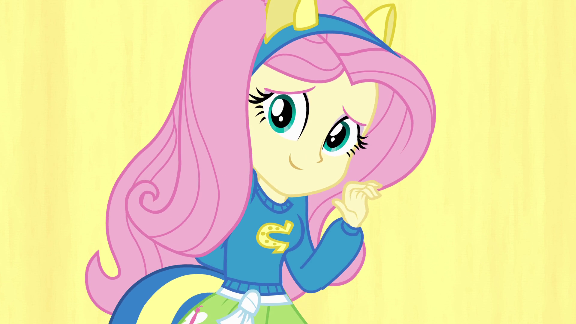 my little pony fluttershy girl