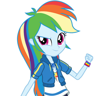 equestria girls rainbow dash