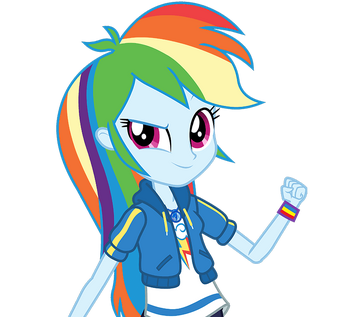 Rainbow Dash My Little Pony Equestria Girls Wiki Fandom