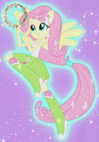 my little pony fluttershy girl