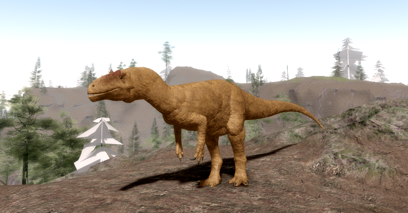 Allosaurus Era Of Terror Wiki Fandom - male t rex roblox