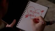 Klaine 2x12 notebook
