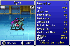 Estadisticas Ryos