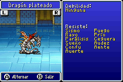 Estadisticas Dragon Plateado 2