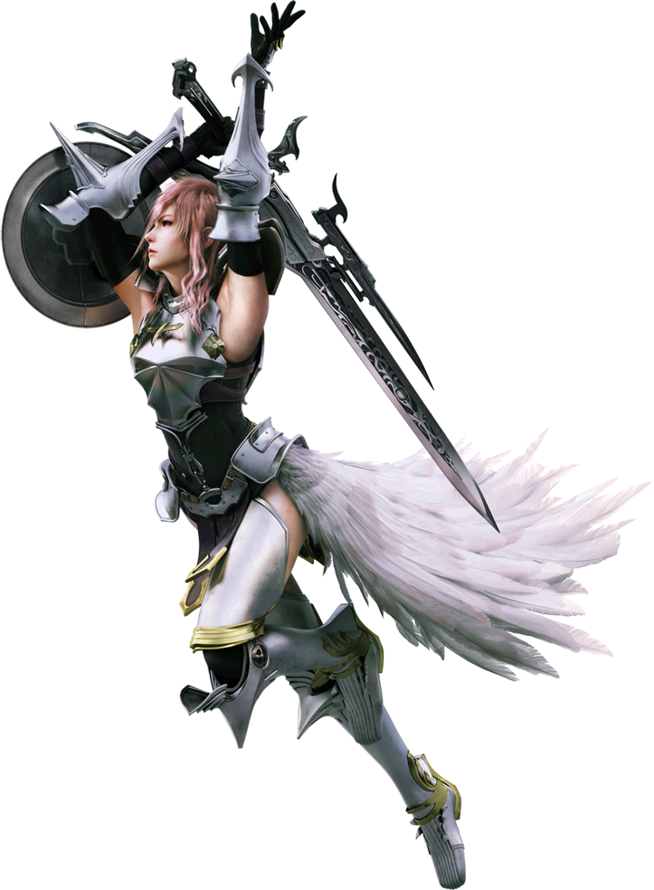 Imagen Lightning Xiii 2 Action Render Png Final Fantasy Wiki