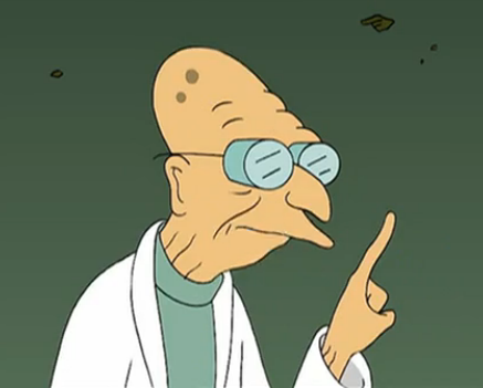 profesor Hubert Farnsworth Ejemplo de eneatipo 5: profesor Hubert Farnsworth