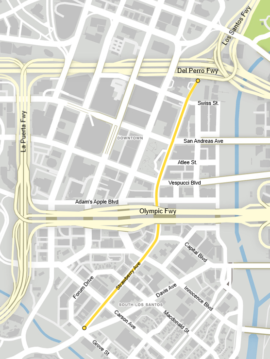 Imagen StrawberryAvenueGTA5Map.png Grand Theft Encyclopedia