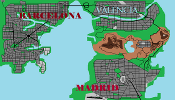 Mapa Historias Gta Barcelona Stories