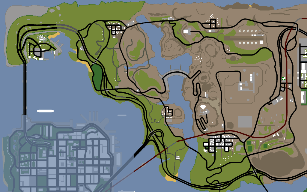 Desierto de San Andreas Grand Theft Encyclopedia