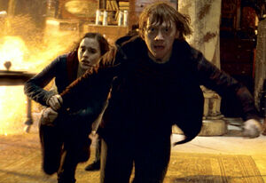 cuando Ron y Hermione comenzaron a salir