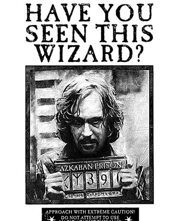 Cartel De Se Busca A Sirius Black Harry Potter Wiki Fandom