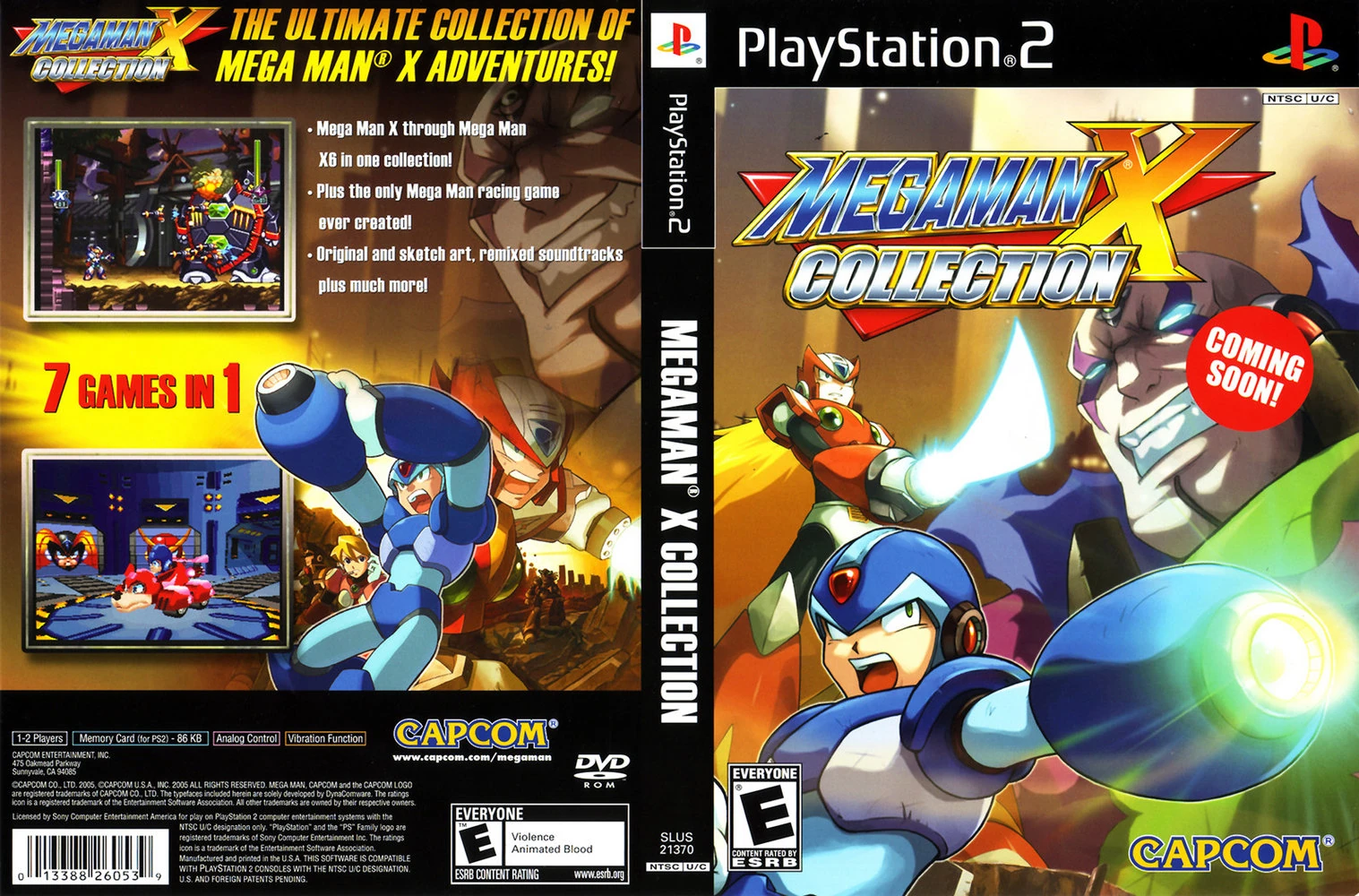Imagen Megaman x collection (ps2).jpg Mega Man HQ FANDOM powered by Wikia