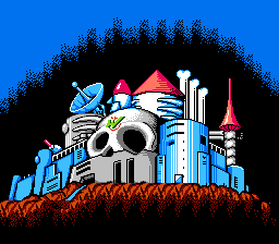 Dr. Wily's castle från Megaman 2